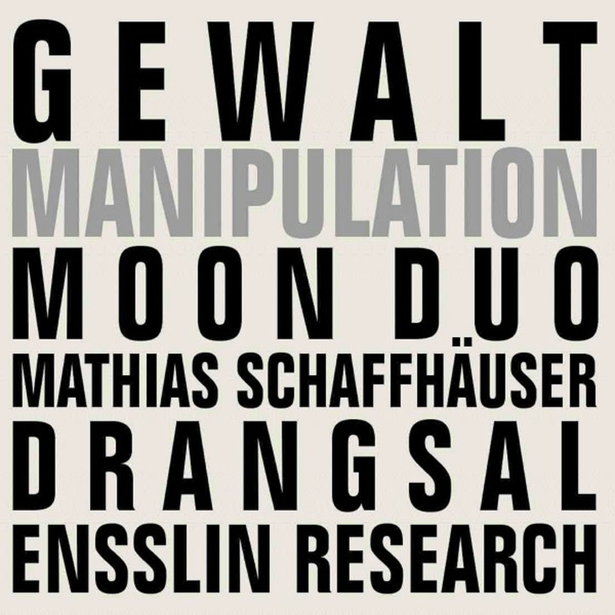 Album cover of Manipulation