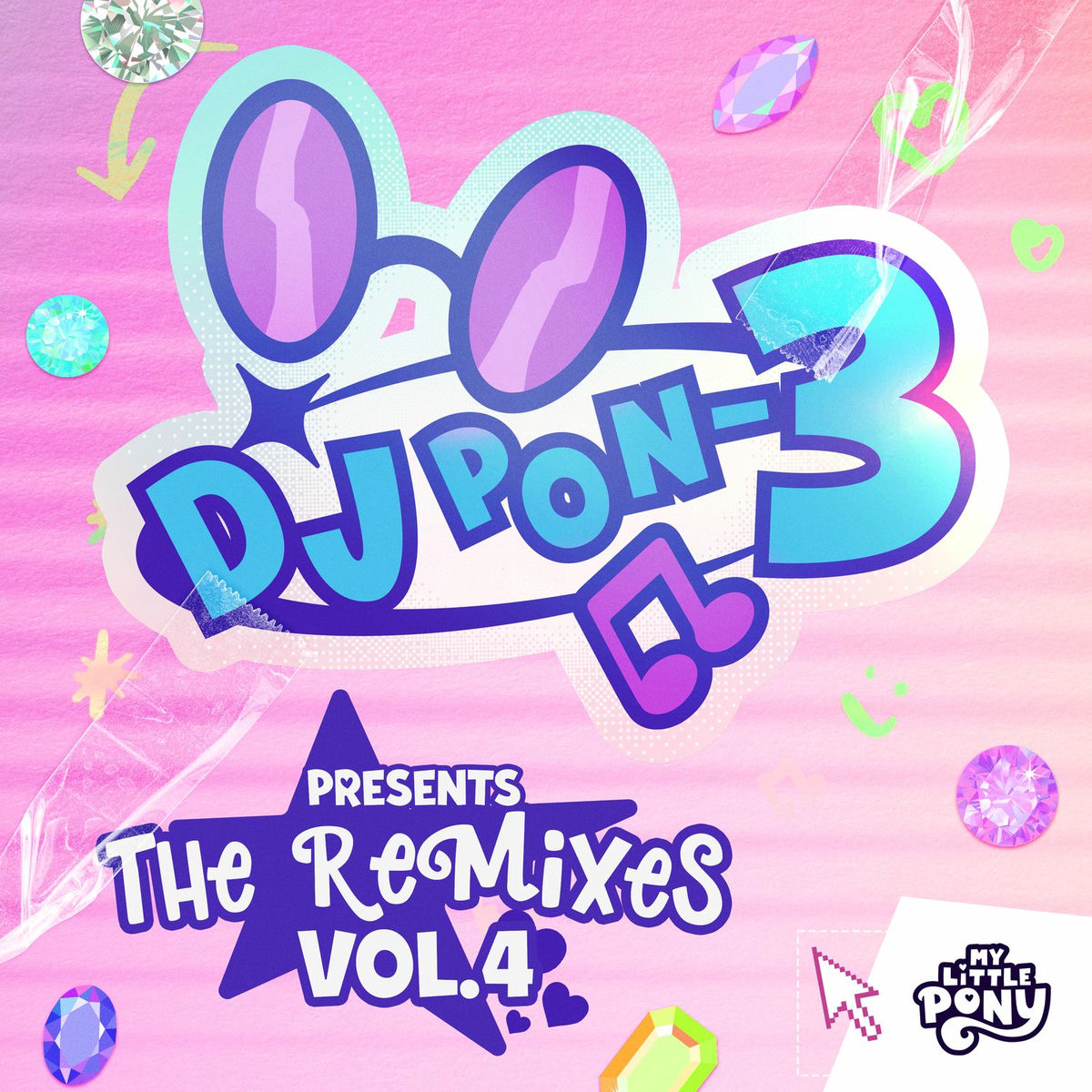 Album cover of DJ Pon-3 Presents: The Remixes Vol.4