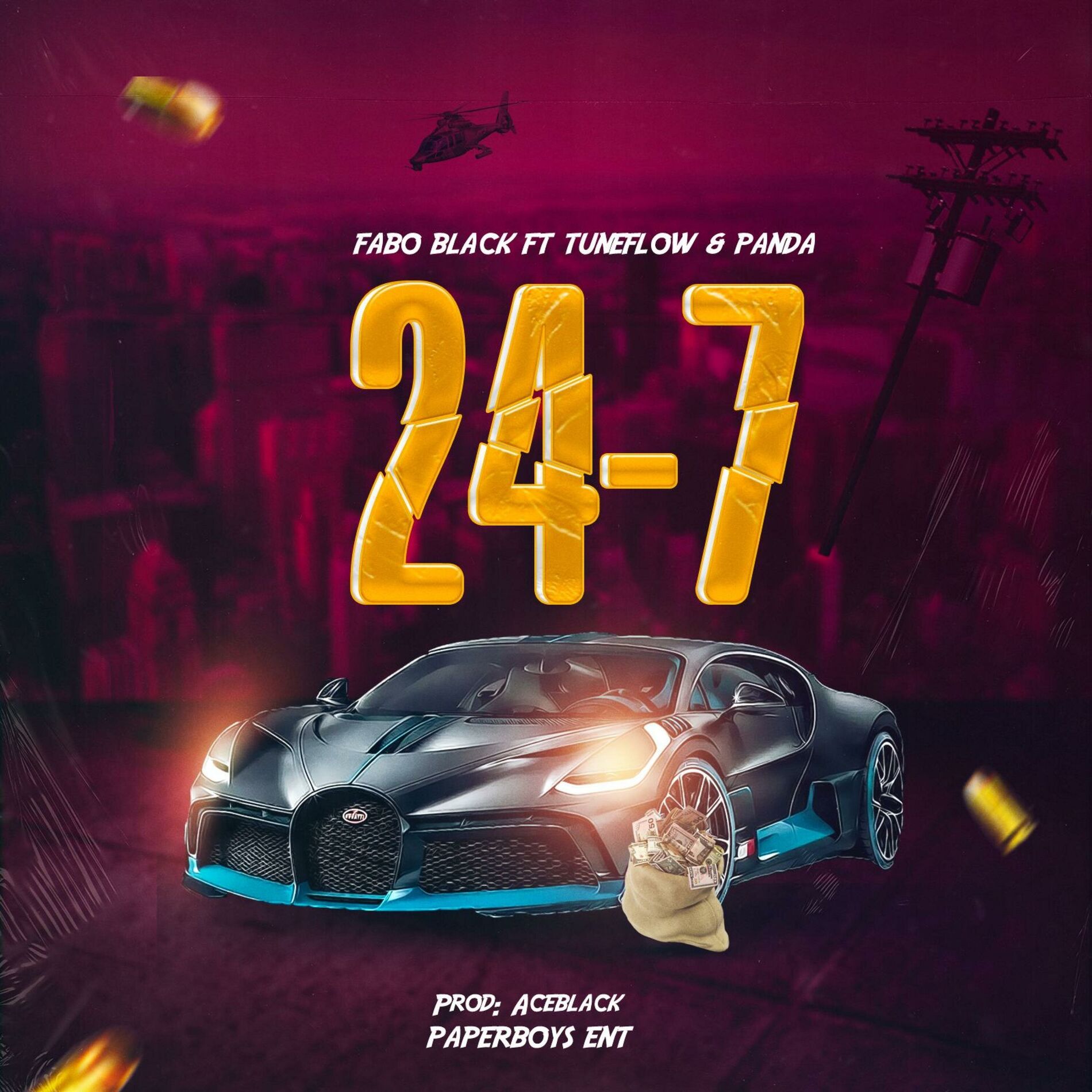 Album cover of 24/7 (feat. Tuneflow & Panda)