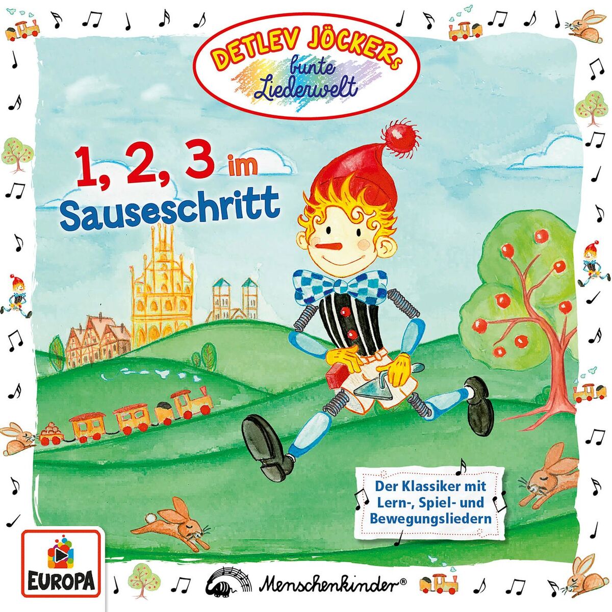 Album cover of 1,2,3 im Sauseschritt
