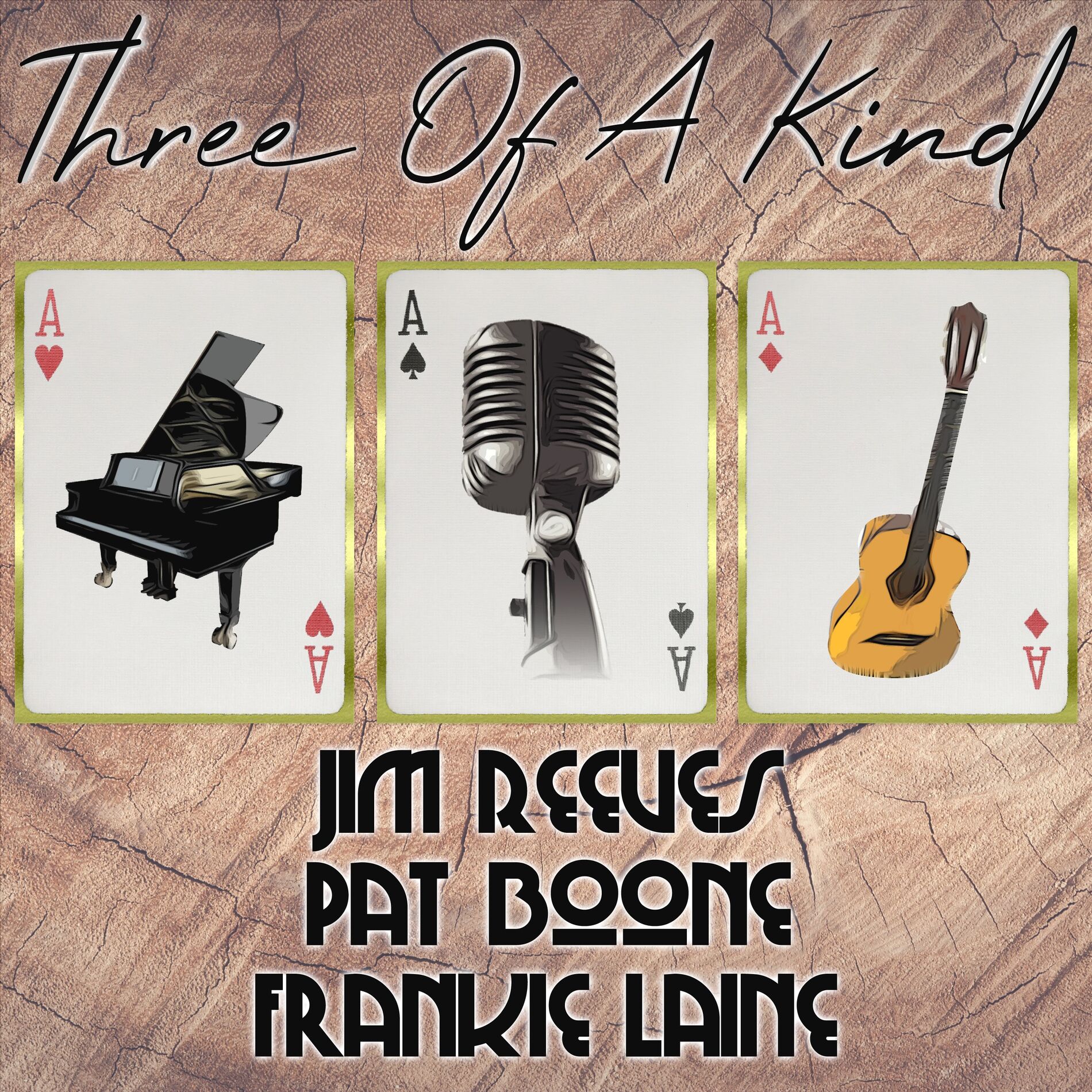 Album cover of Three of a Kind: Jim Reeves, Pat Boone, Frankie Laine, Vol. 2