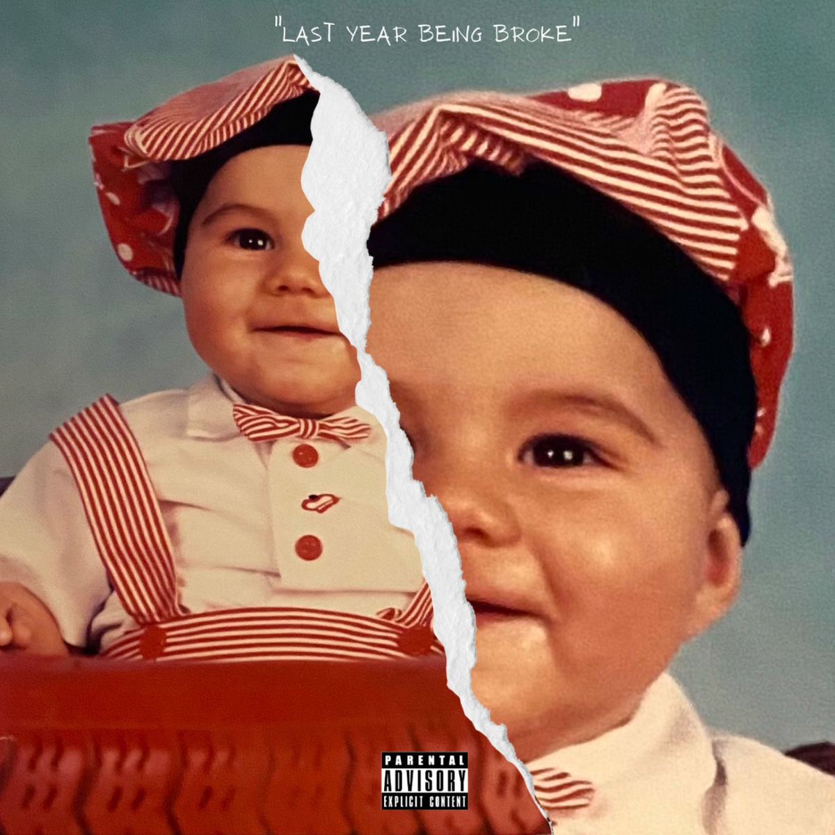 Album cover of Last year being broke