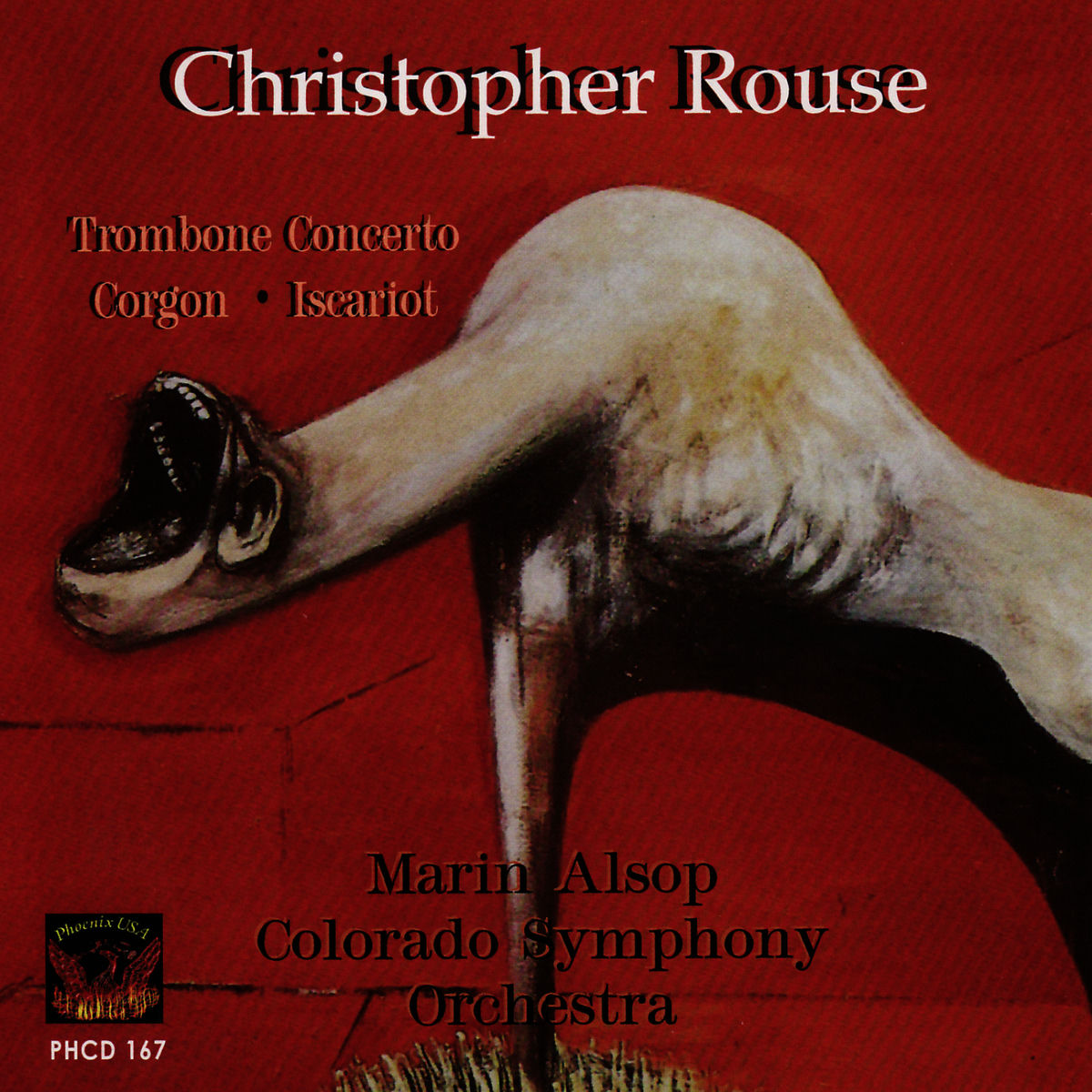 Album cover of Rouse: Trombone Concerto / Gorgon / Iscariot