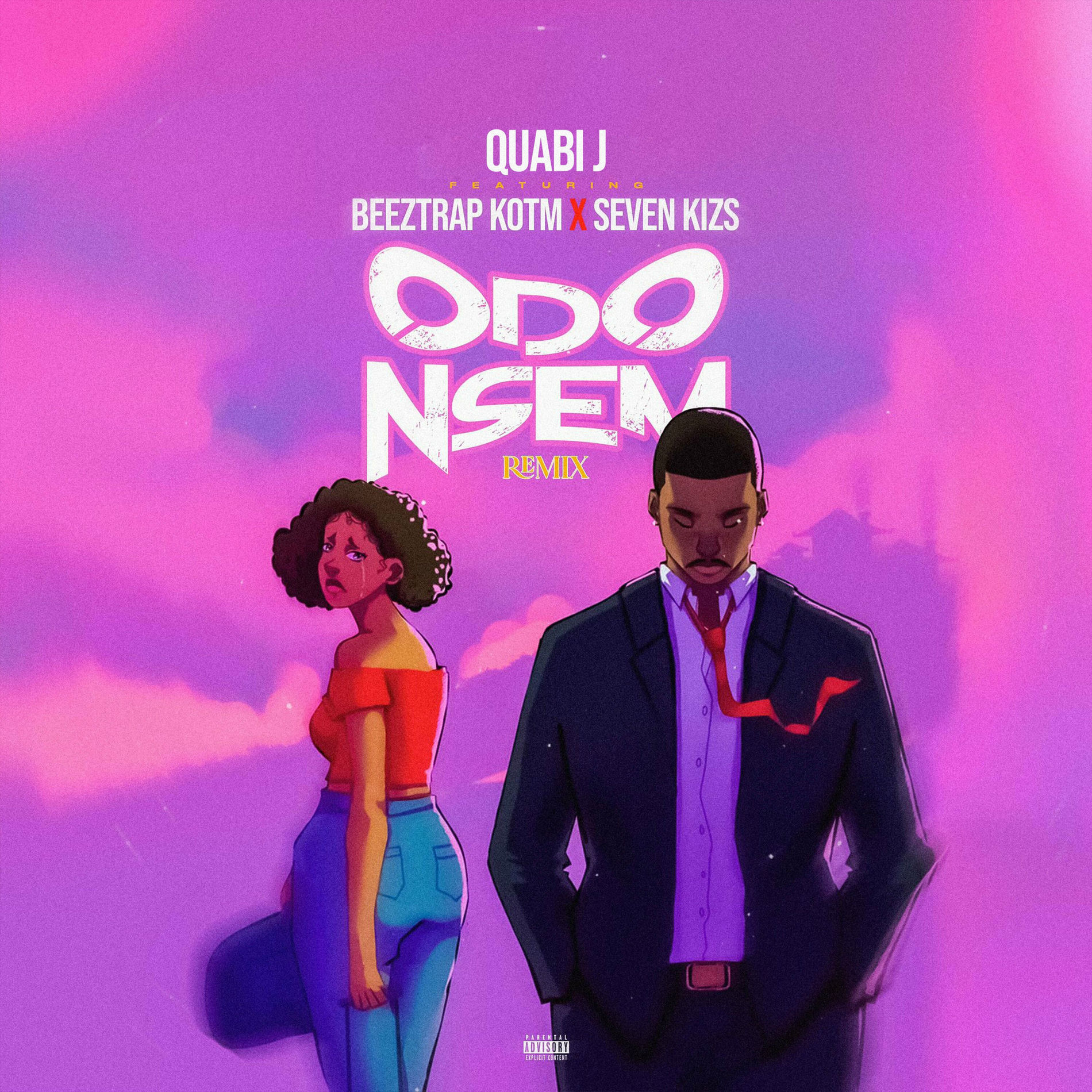 Album cover of Odo Nsem (Remix)