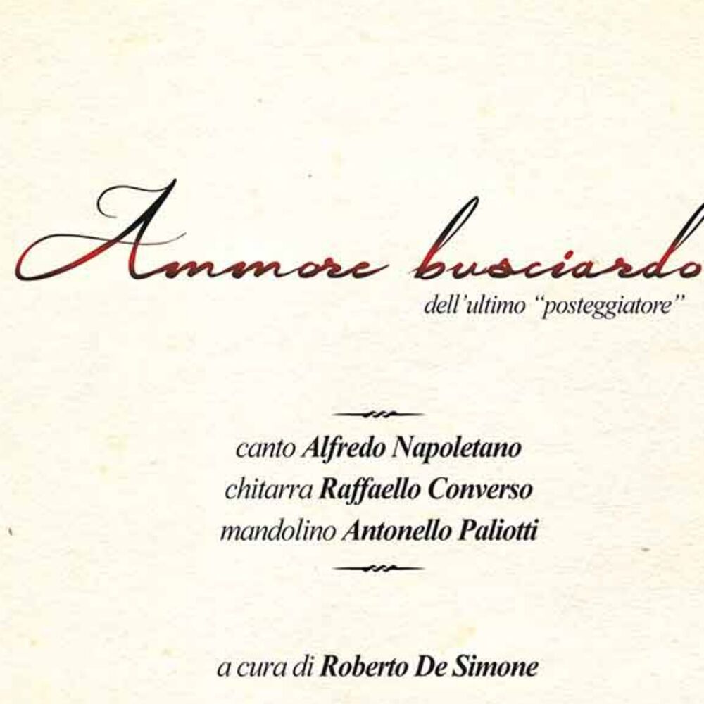 Picture of Ammore busciardo (Dell'ultimo "posteggiatore")