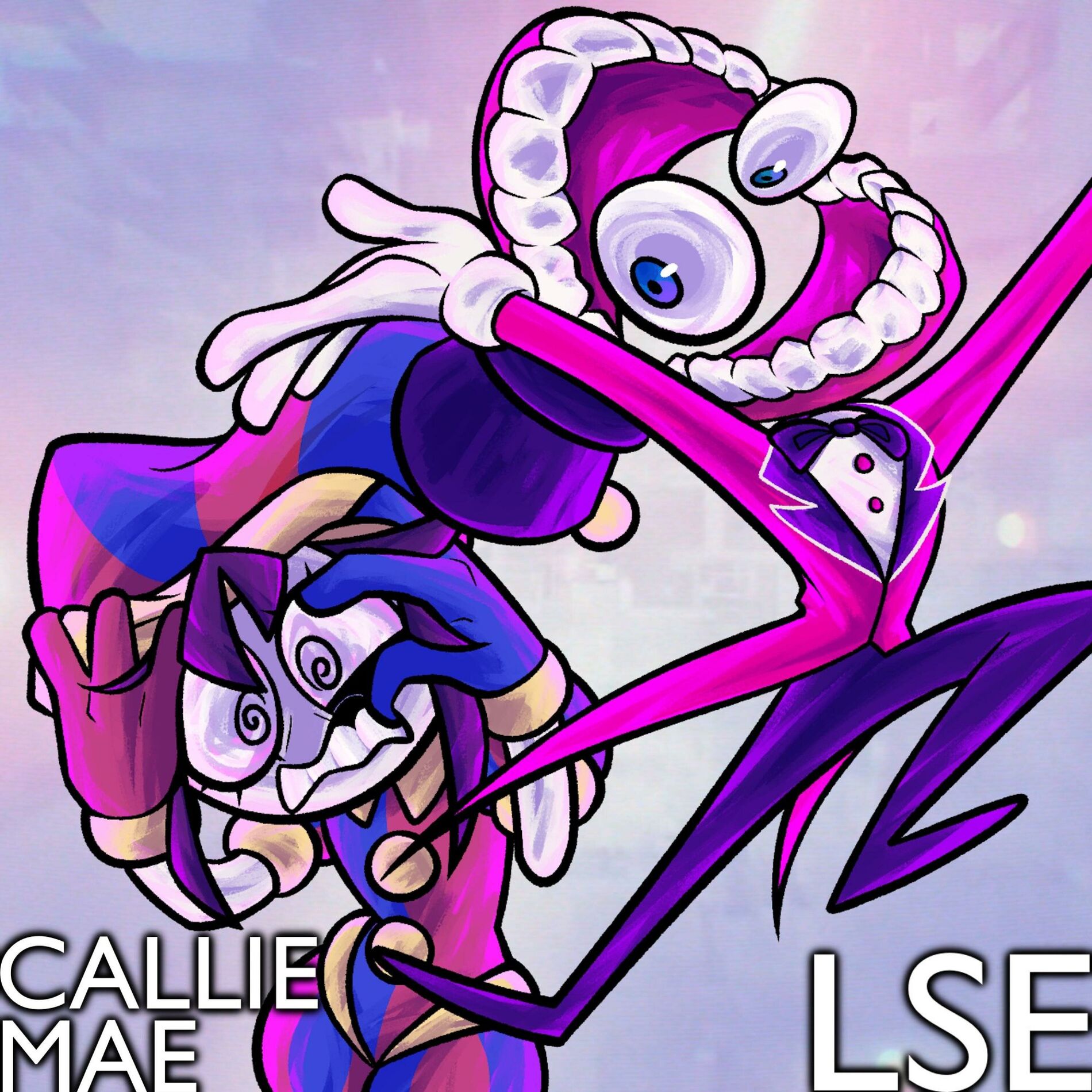 Album cover of King Of All Seeing Eyes (The Amazing Digital Circus Song) (feat. LongestSoloEver)