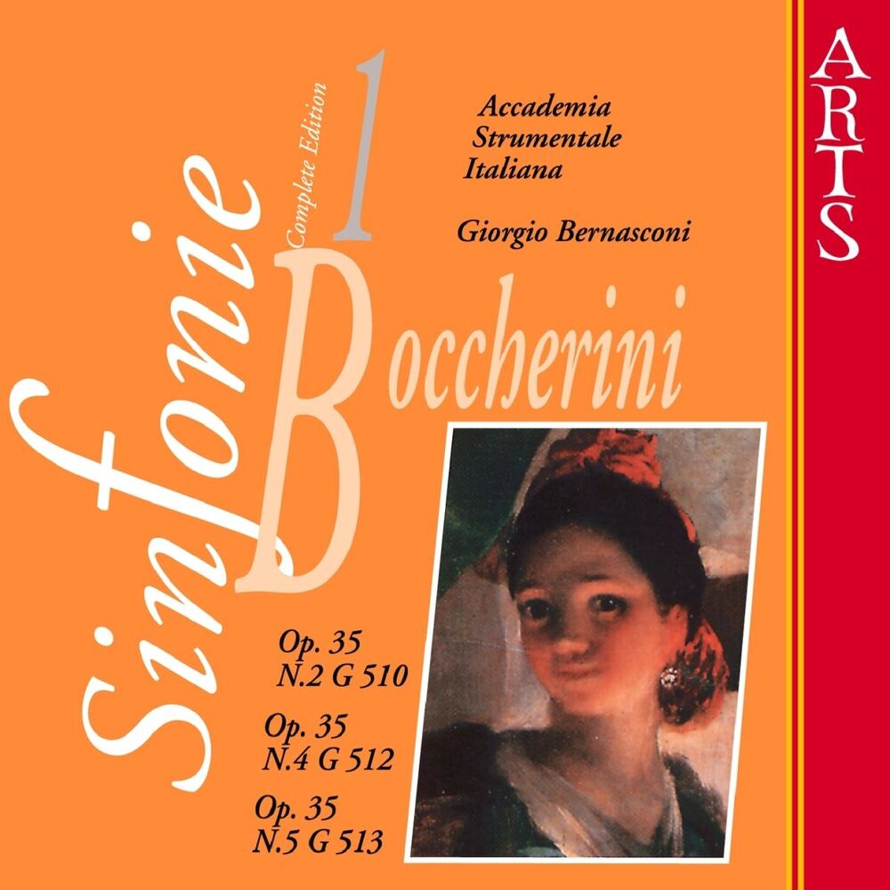 Picture of Boccherini: Sinfonie Nos. 2, 4 & 5, Op. 35, Vol. 1