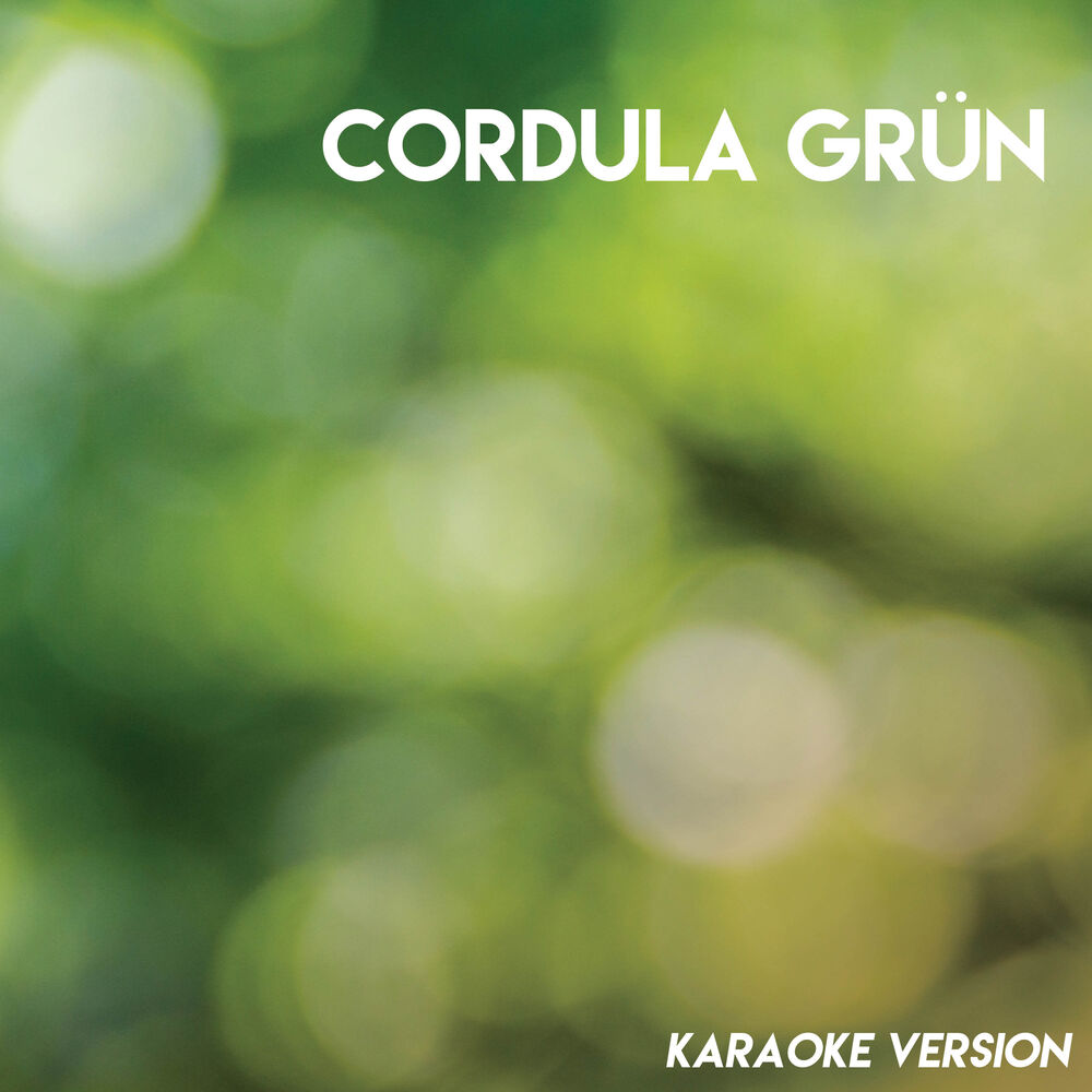 Picture of Cordula Grün (Karaoke Version)