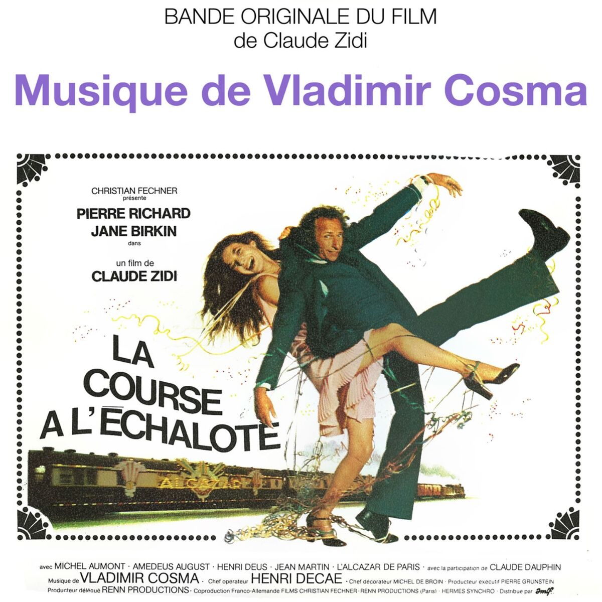 Album cover of La course à l'échalote (Bande originale du film de Claude Zidi)