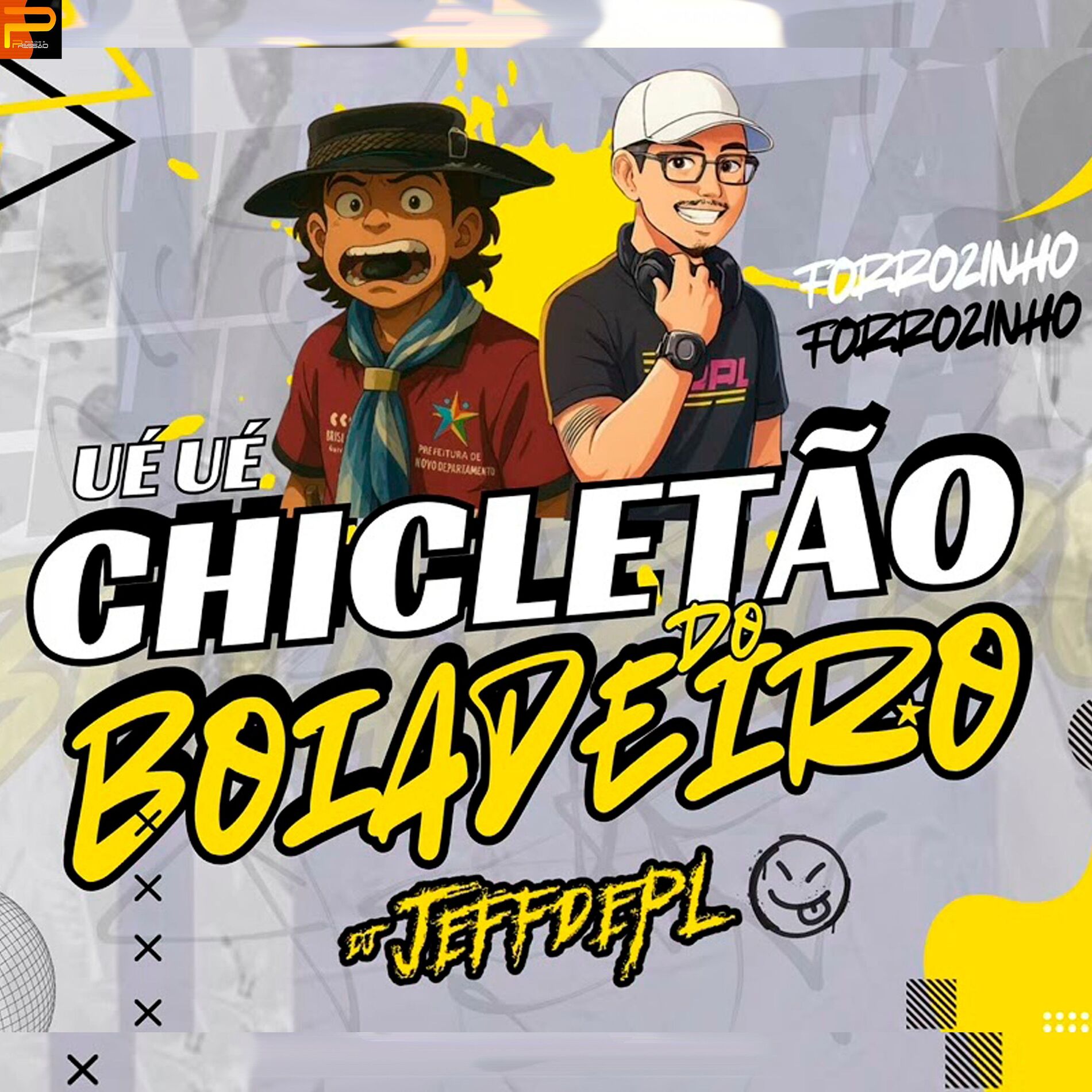 Album cover of Forrozinho Chicletão do Boiadeiro Ué Ué