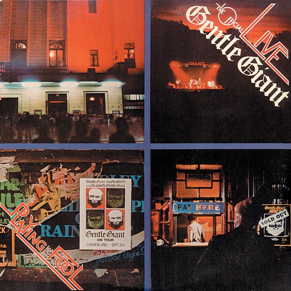 Album cover of Playing the Fool: The Official Live