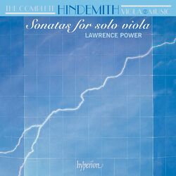 Cover of Hindemith: Complete Viola Music, Vol. 2 – Sonatas for Solo Viola