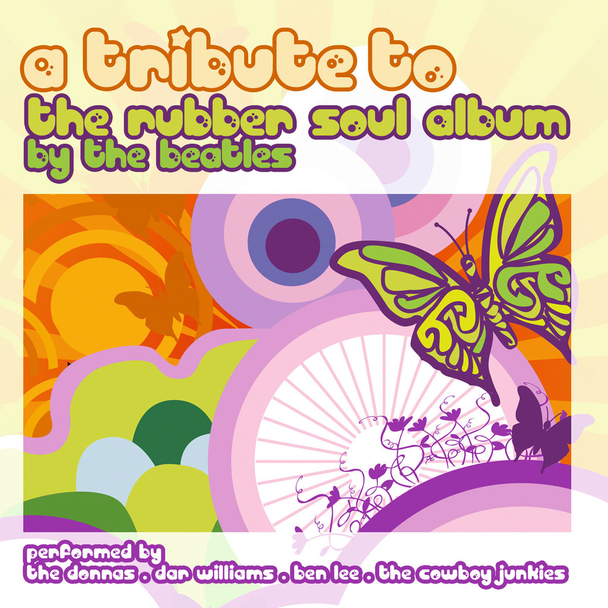 Album cover of A Tribute To The Beatles: The Rubber Soul Album