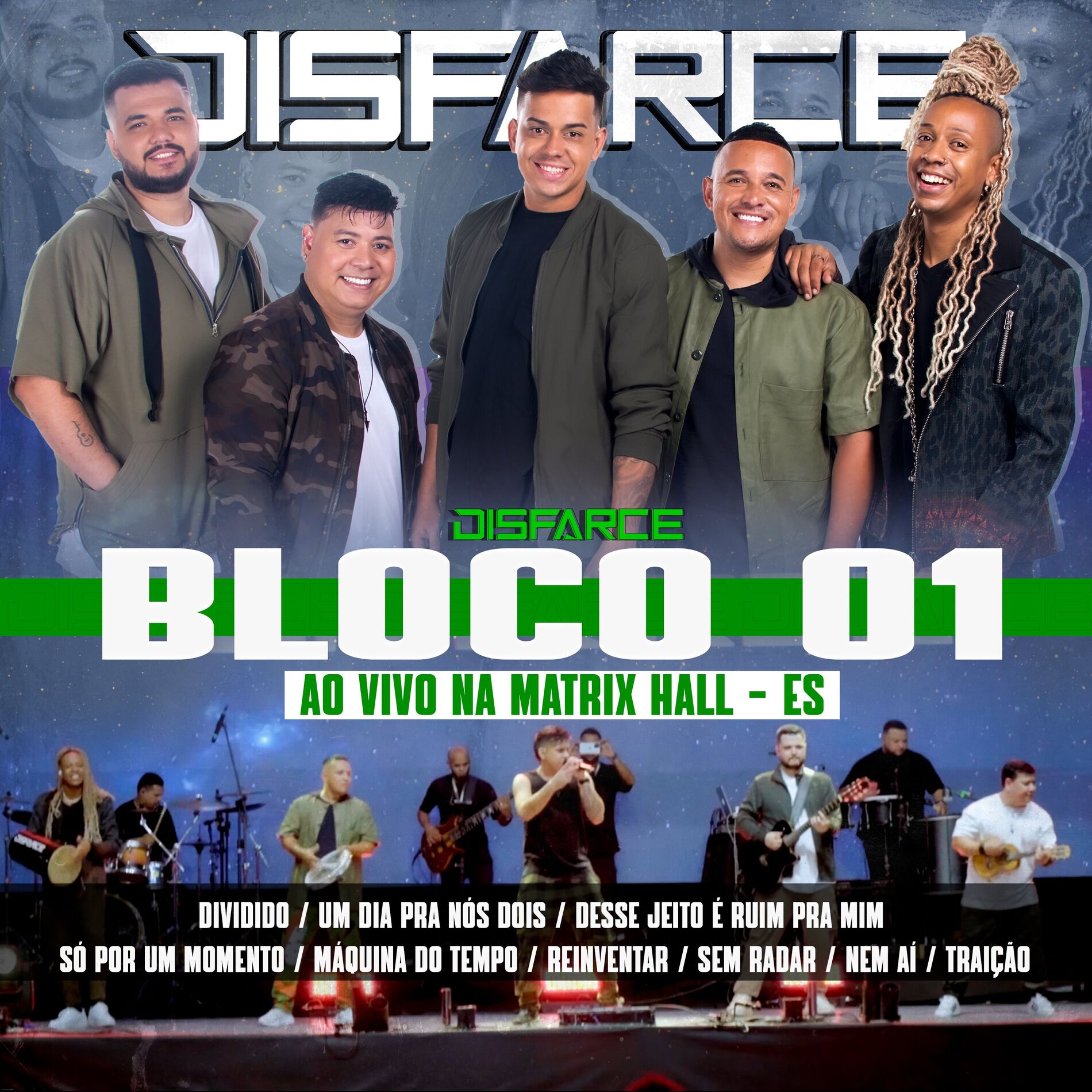 Album cover of Bloco 01: Dividido / Um Dia pra Nós Dois / Desse Jeito É Ruim pra Mim / Só por um Momento / Máquina do Tempo / Reinventar / Sem Ra