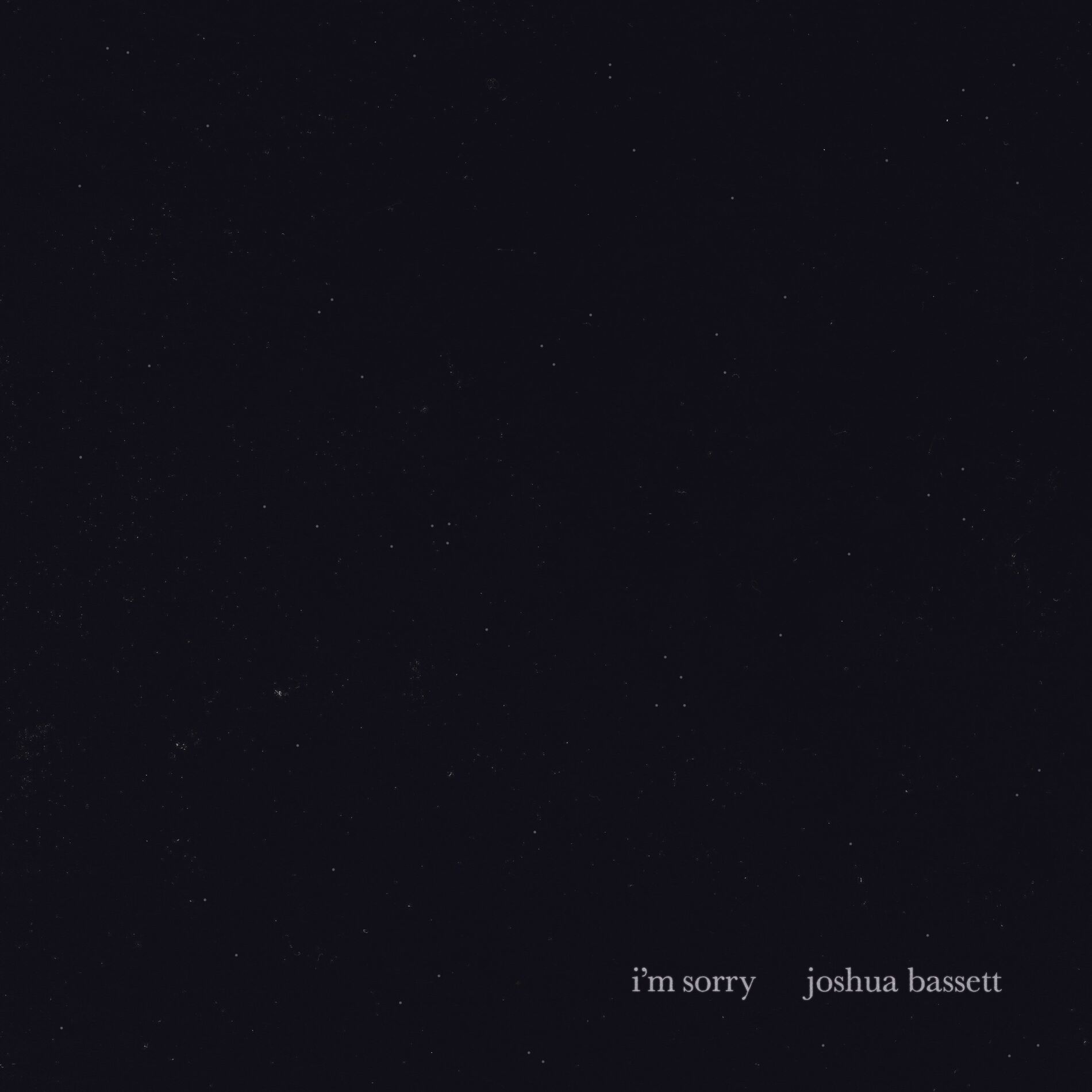 Album cover of i'm sorry