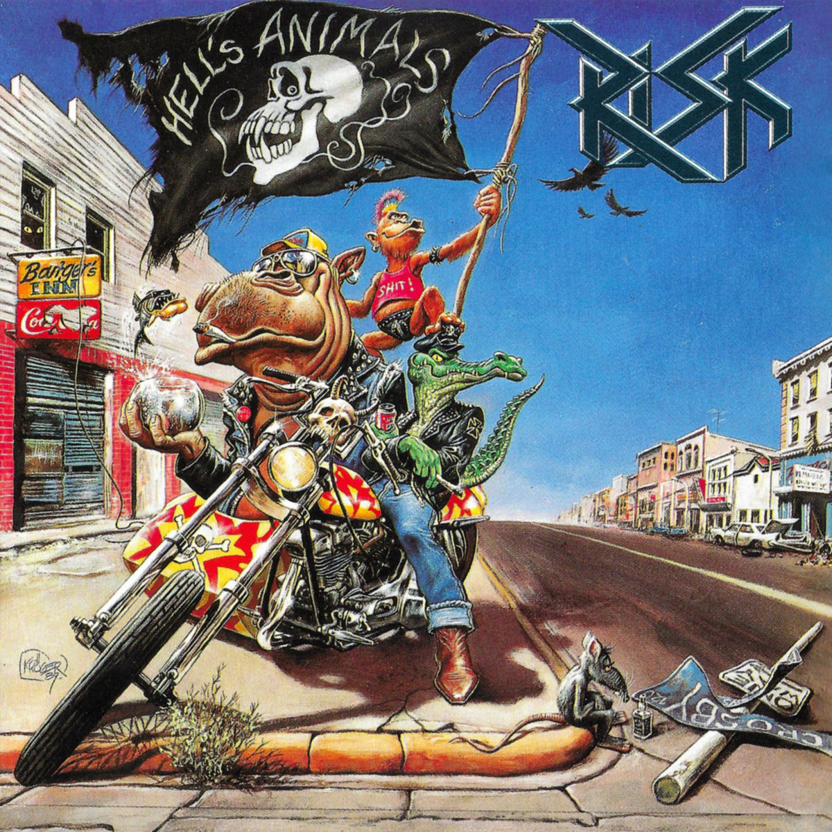RISK/HELL’S ANIMALS 国内 帯付！リスク/ヘルズ・アニマルズ Risk - Hell's Animals | Deezer