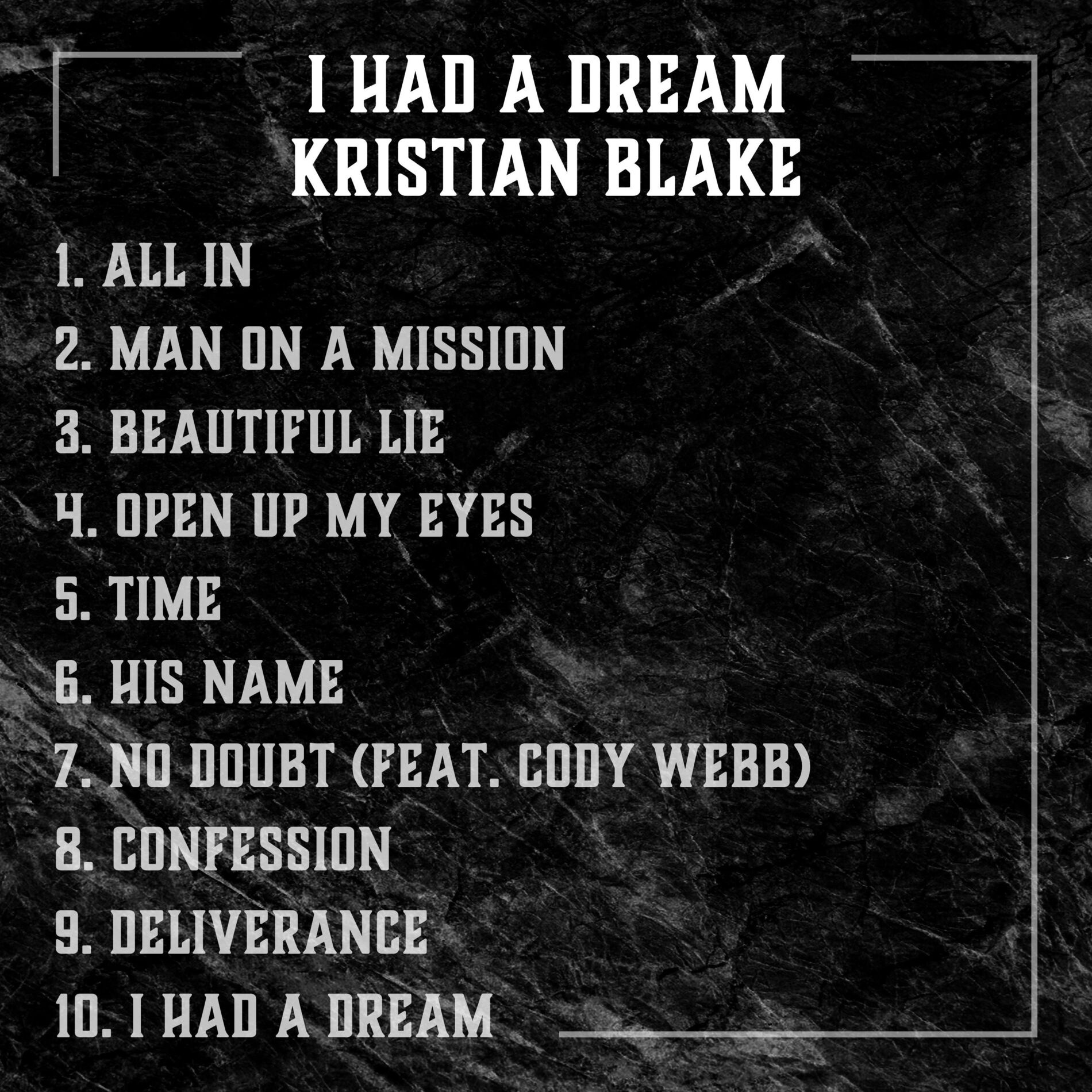 Album cover of I Had a Dream