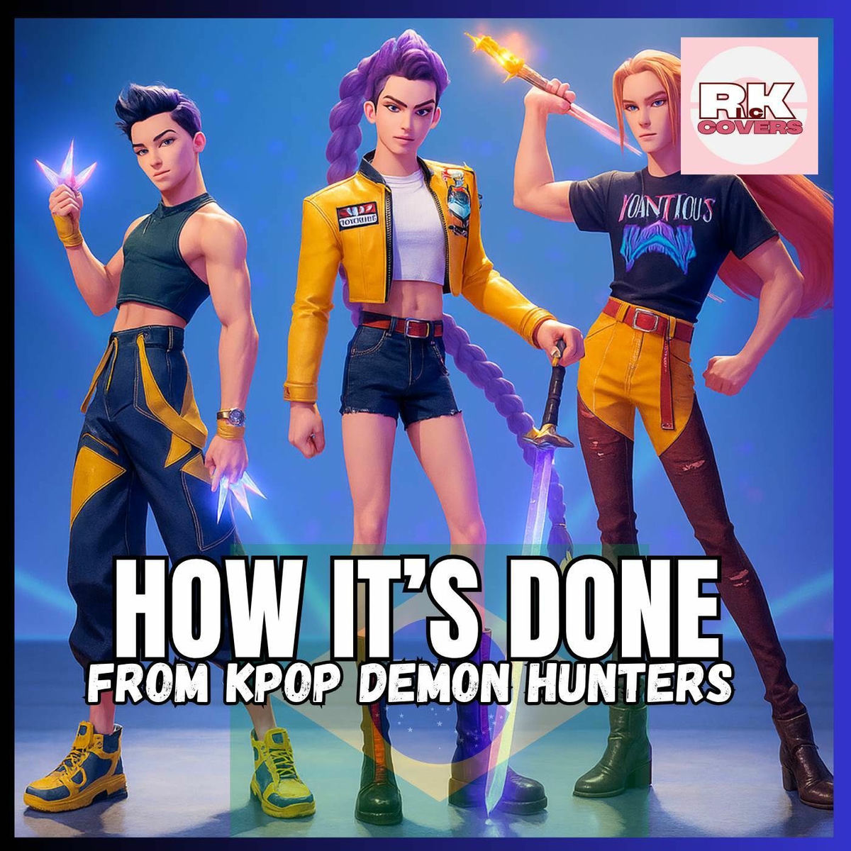 Album cover of How it's done (não tem perdão) from kpop demon hunters pt-br