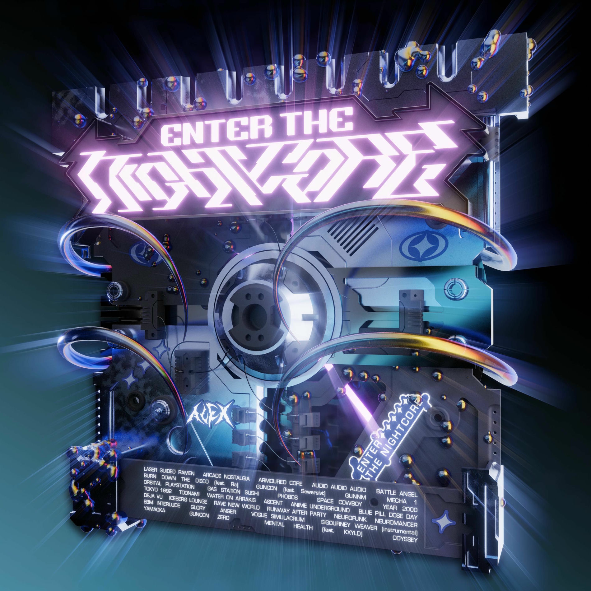 Album cover of ENTER THE NIGHTCORE