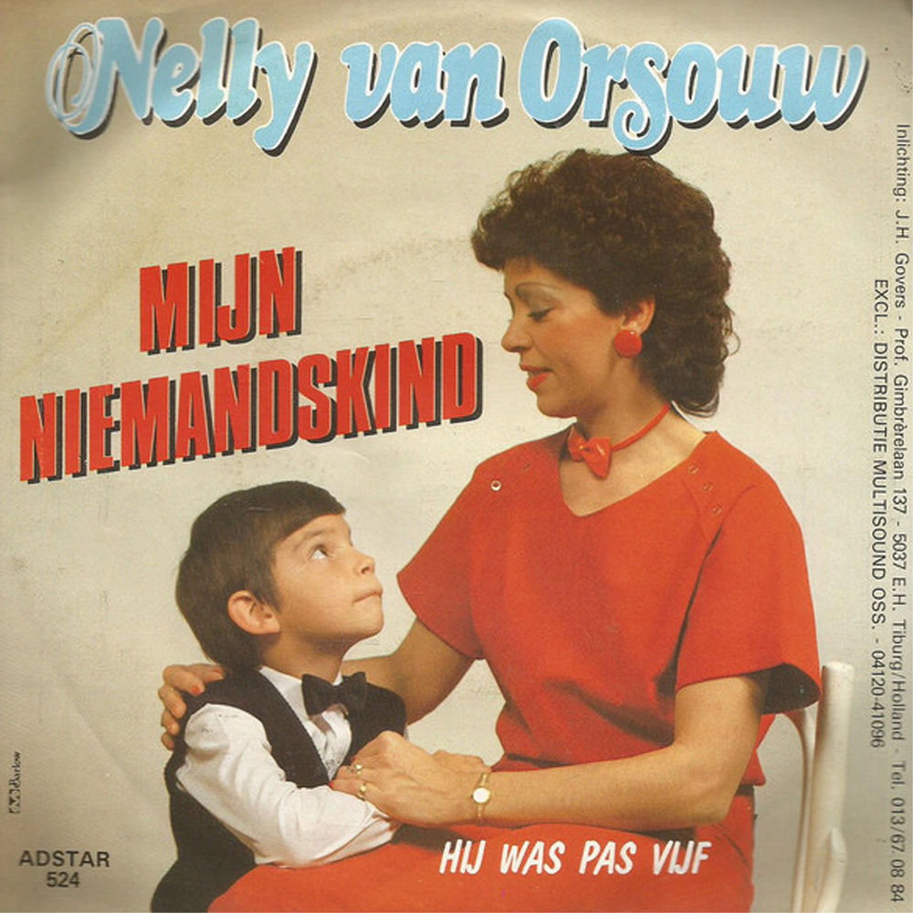 Albumhoes van Mijn niemandskind — Nelly van Orsouw