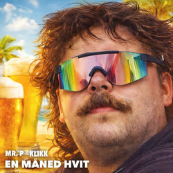 En m&aring;ned hvit
