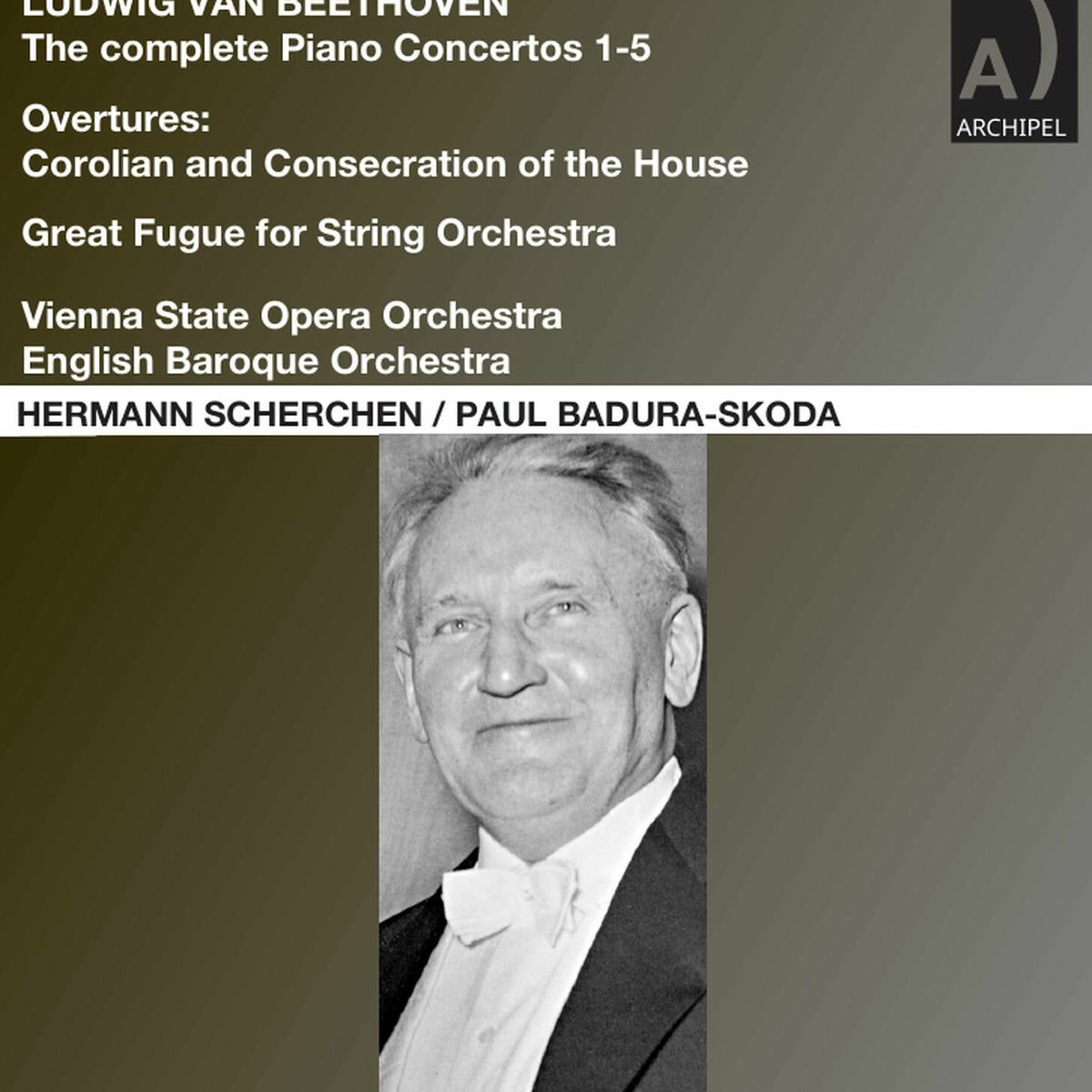 Album cover of Beethoven: The Complete Piano Concertos Nos. 1-5 (Remastered 2025)