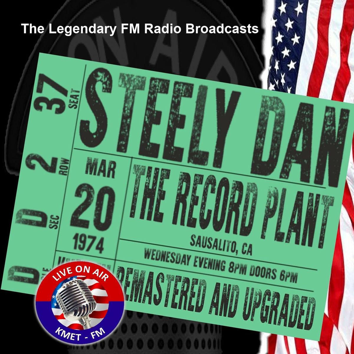 Album cover of Legendary FM Broadcasts - The Record Plant, Sausalito CA 20th March 1974