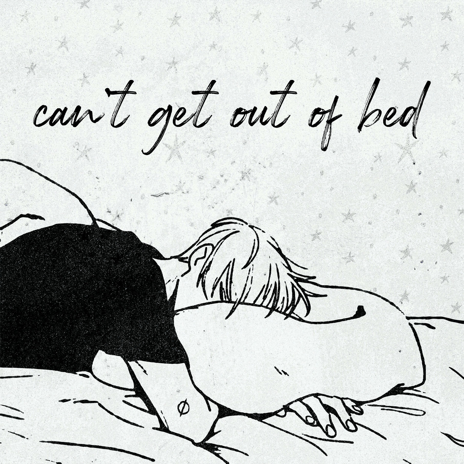 Album cover of can't get out of bed