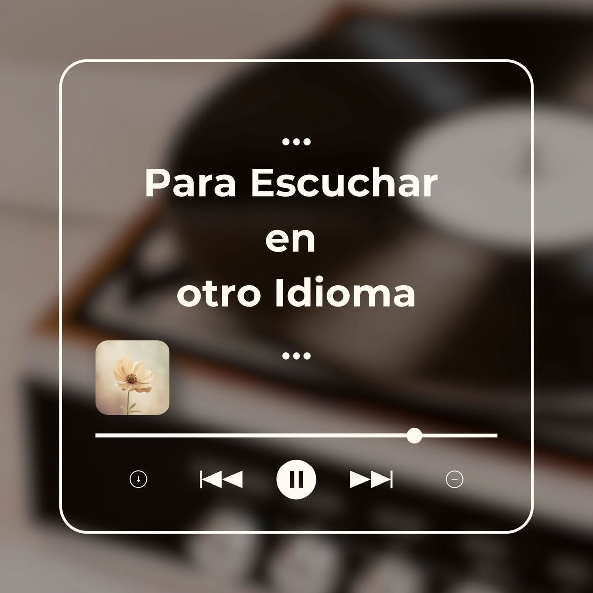 Album cover of Para Escuchar en otro Idioma