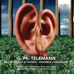 Cover of Telemann: The Double Concertos with Recorder