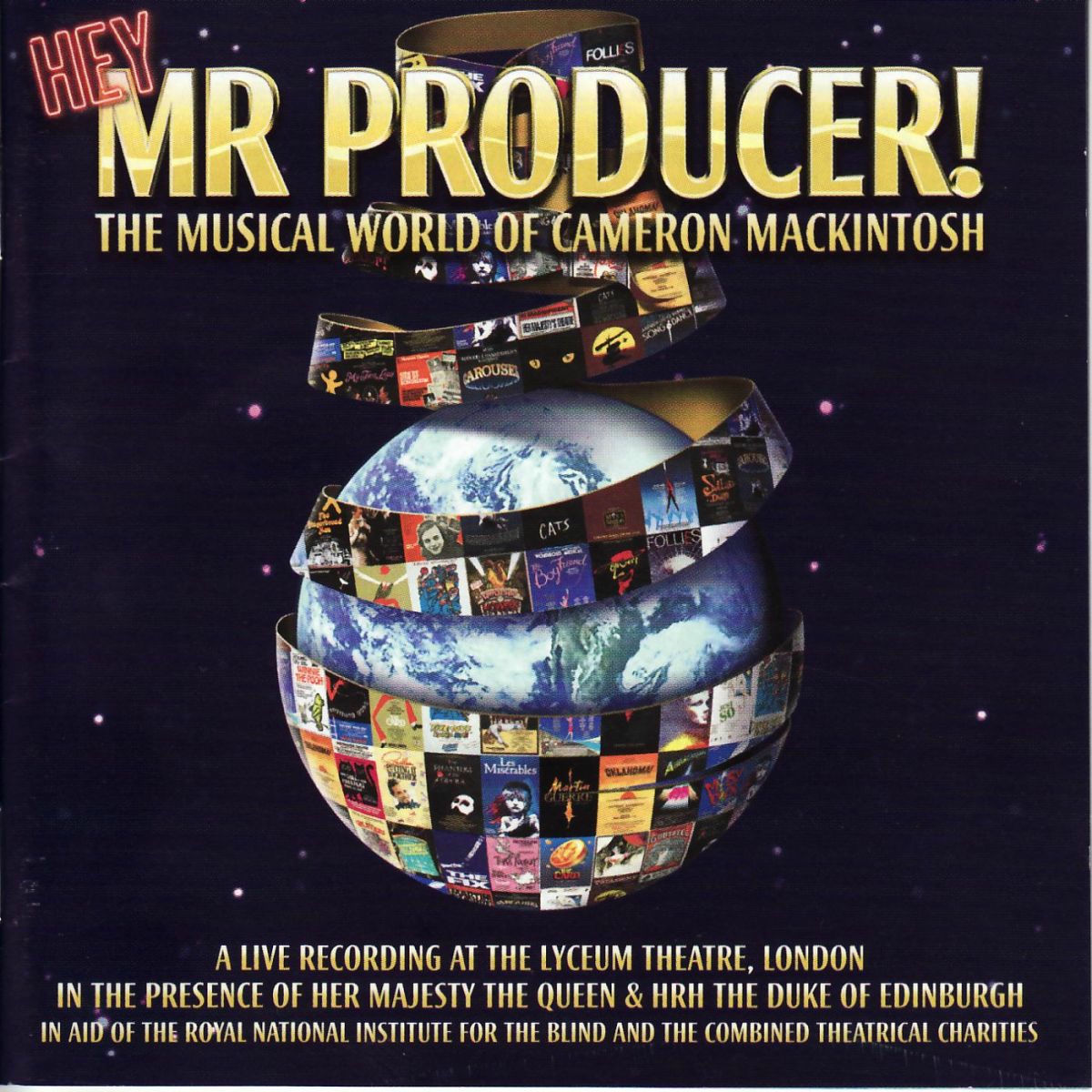 Album cover of Hey Mr. Producer: The Musical World of Cameron Mackintosh (A Live Recording at the Lyceum Theatre)