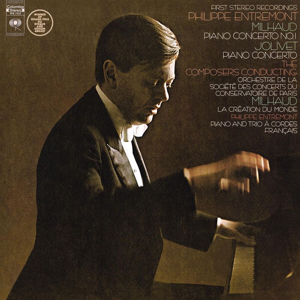 Picture of Jolivet: Concerto for Piano and Orchestra - Milhaud: Concerto No. 1 for Piano and Orchestra & La Création du Monde Op. 81