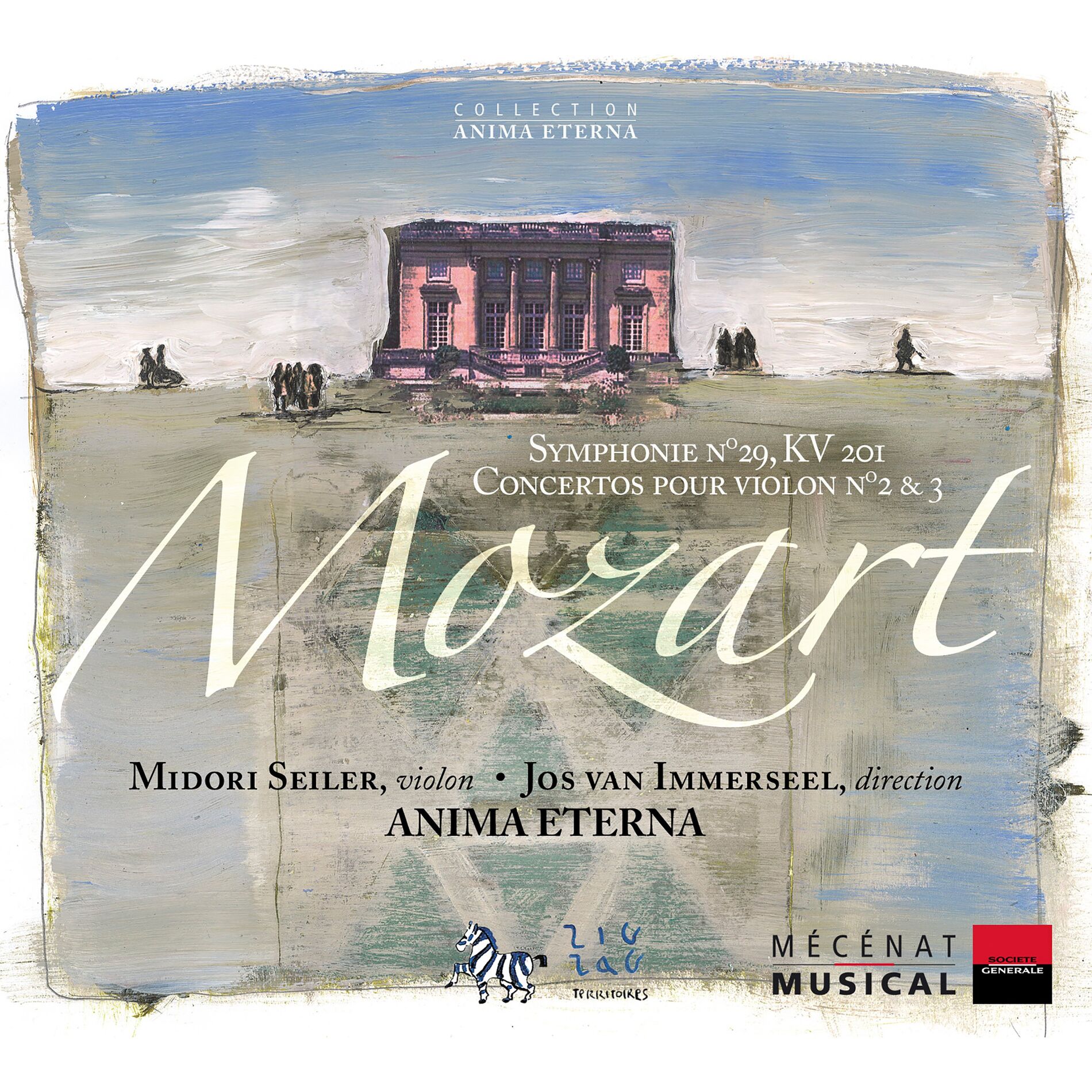 Album cover of Mozart: Symphonie No. 29, K. 201 & Concertos pour violon Nos. 2 et 3
