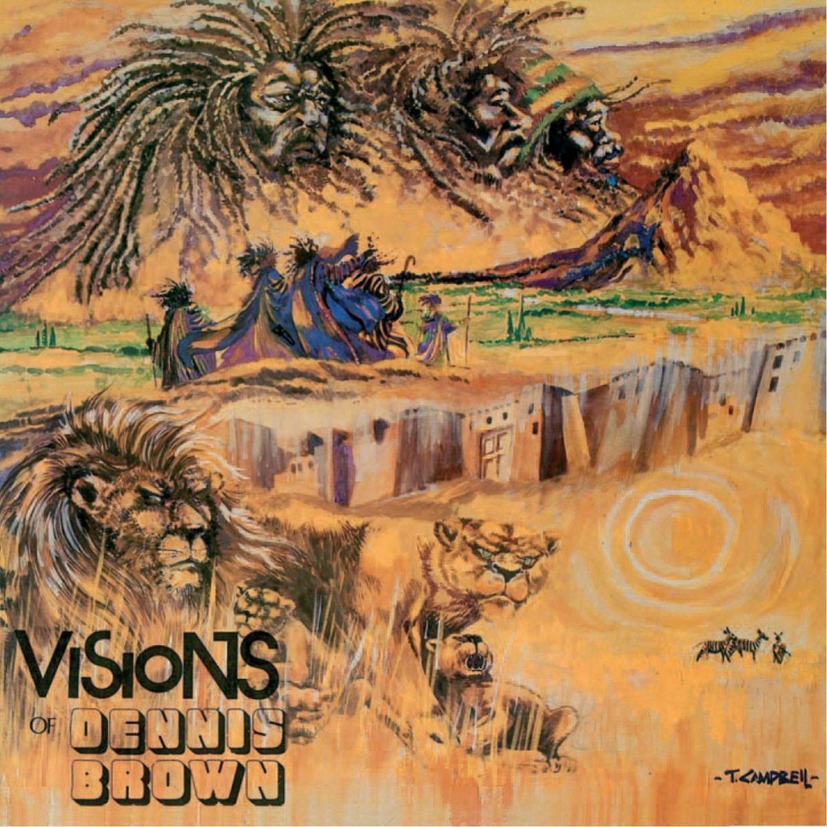 Album cover of Visions Of Dennis Brown