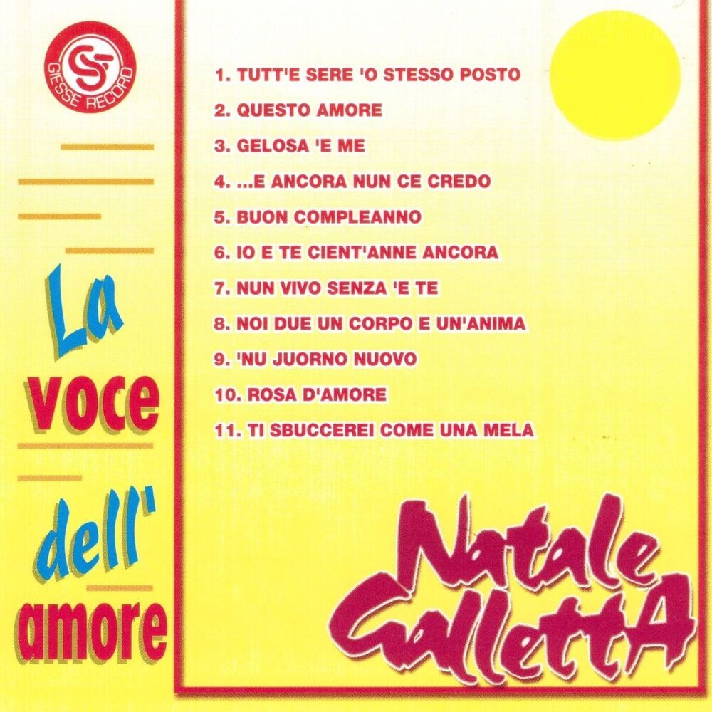 Picture of La voce dell'amore