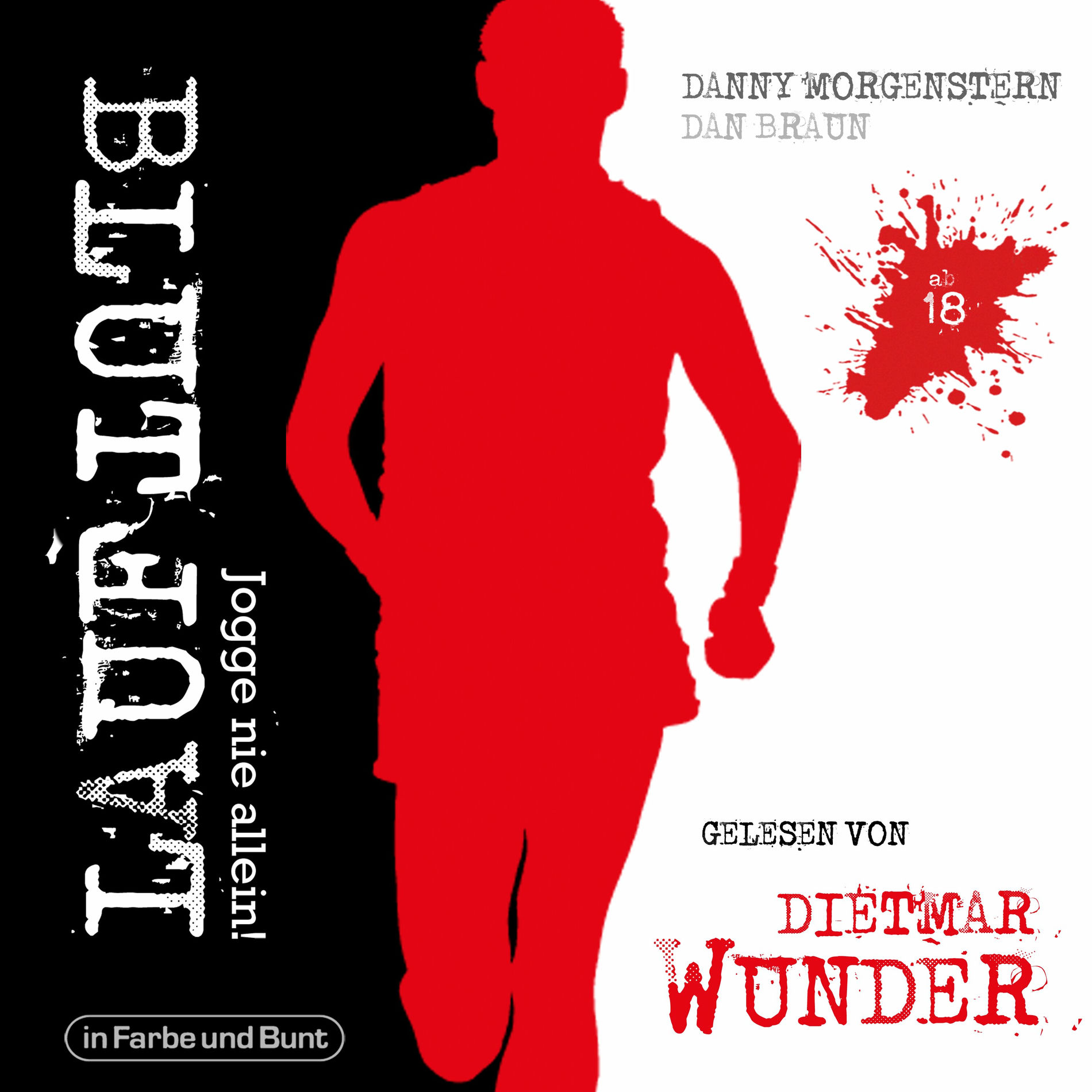 Album cover of BLUTLAUF - Jogge nie allein! (Die Hörbuchsensation - gelesen von Dietmar Wunder)