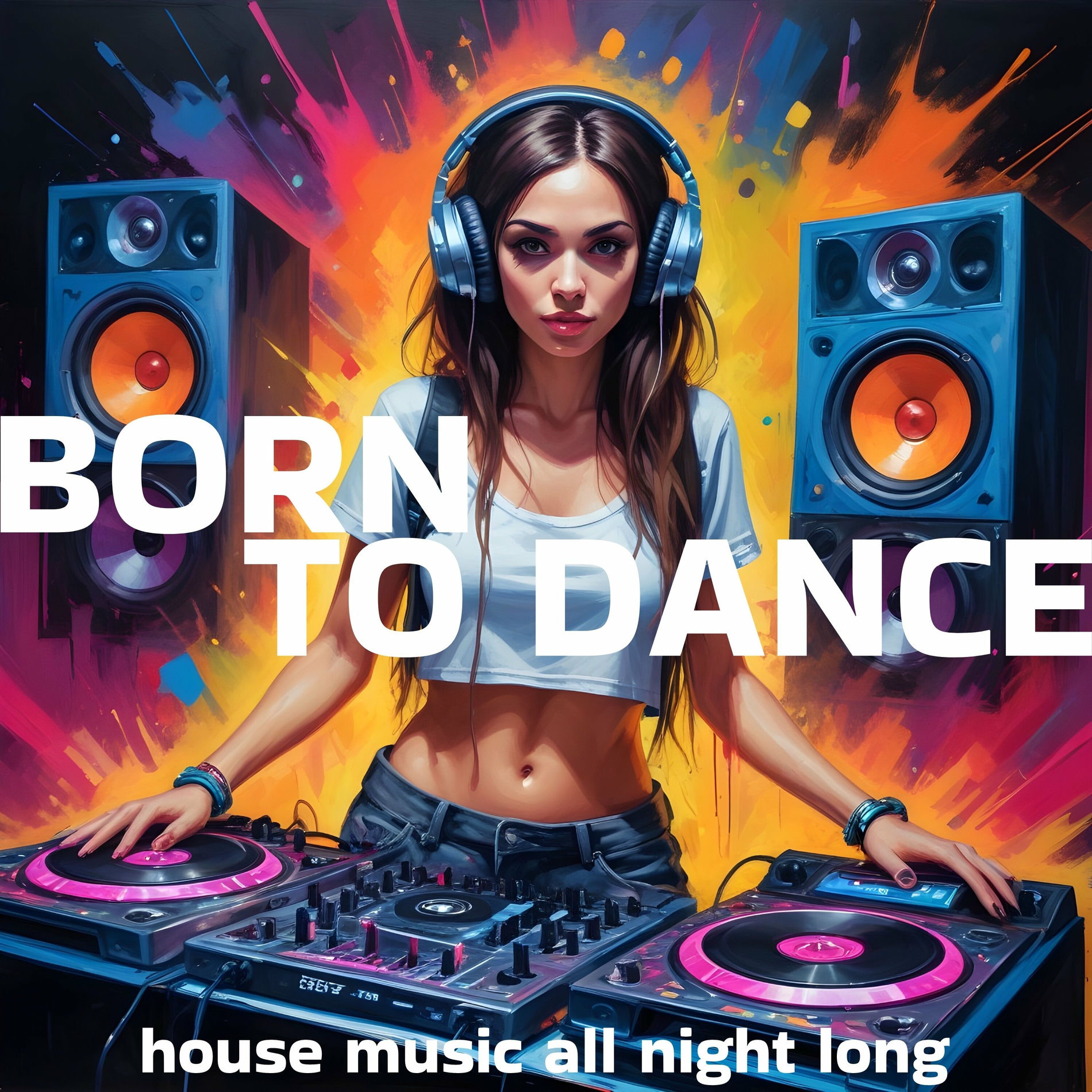 Album cover of Born to Dance, House Music All Night Long