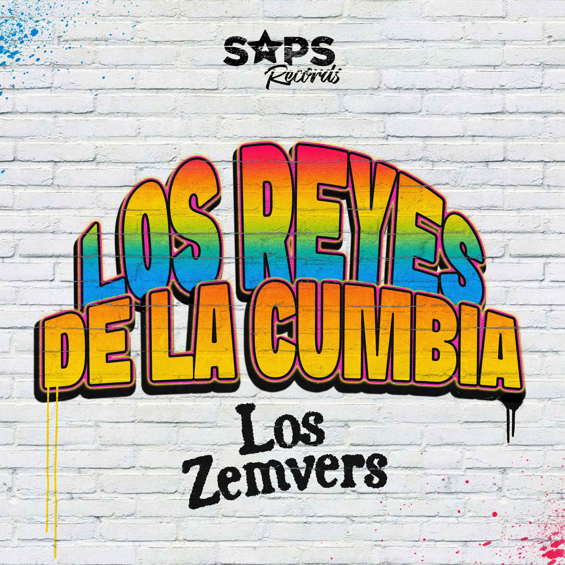 Album cover of Los Reyes de la Cumbia Con los Zemvers