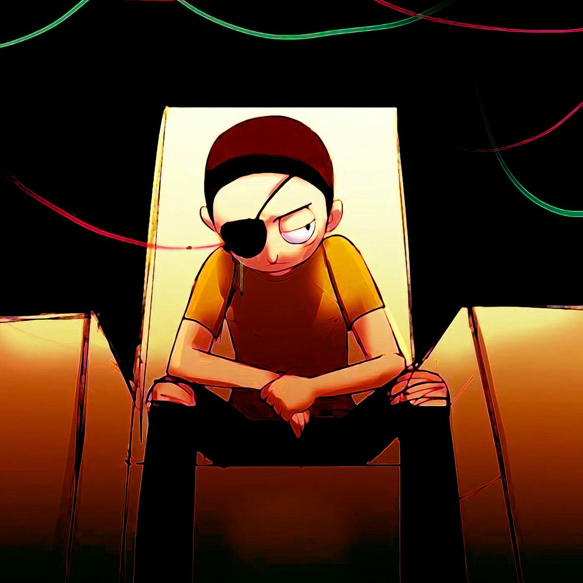 Album cover of Evil Morty Hardstyle
