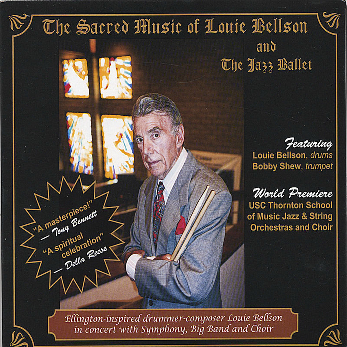 Album cover of The Sacred Music of Louie Bellson