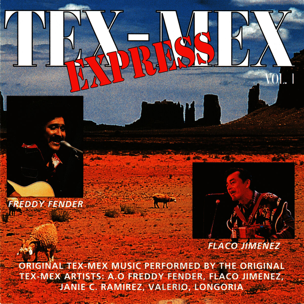Album cover of Tex-Mex Express Vol. 1