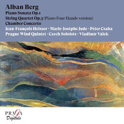 Cover of Alban Berg: Piano Sonata, String Quartet, Chamber Concerto