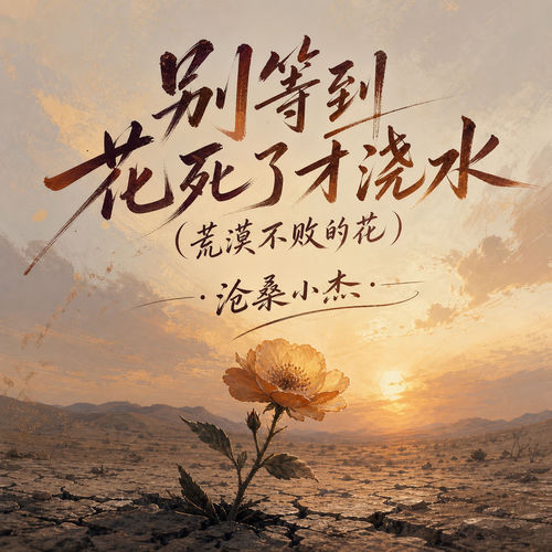别等到花死了才浇水(荒漠不败的花)