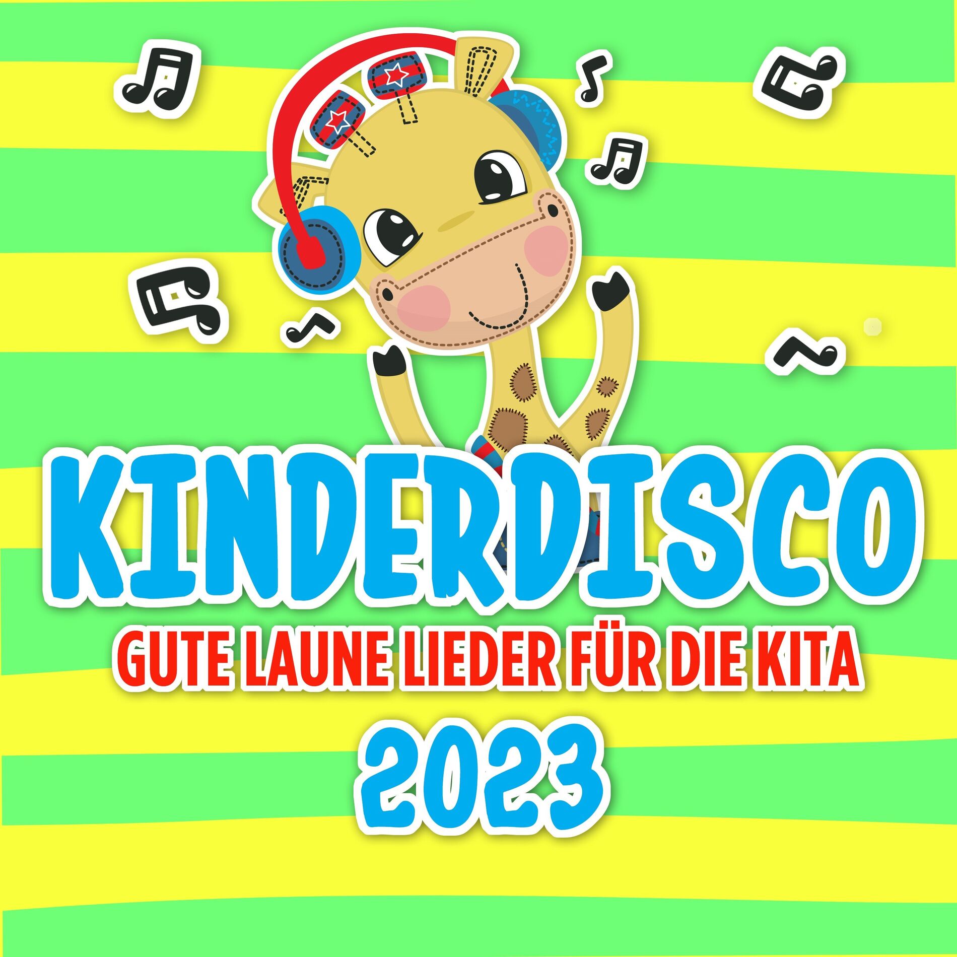 Album cover of Kinderdisco 2023: Gute Laune Lieder für die Kita