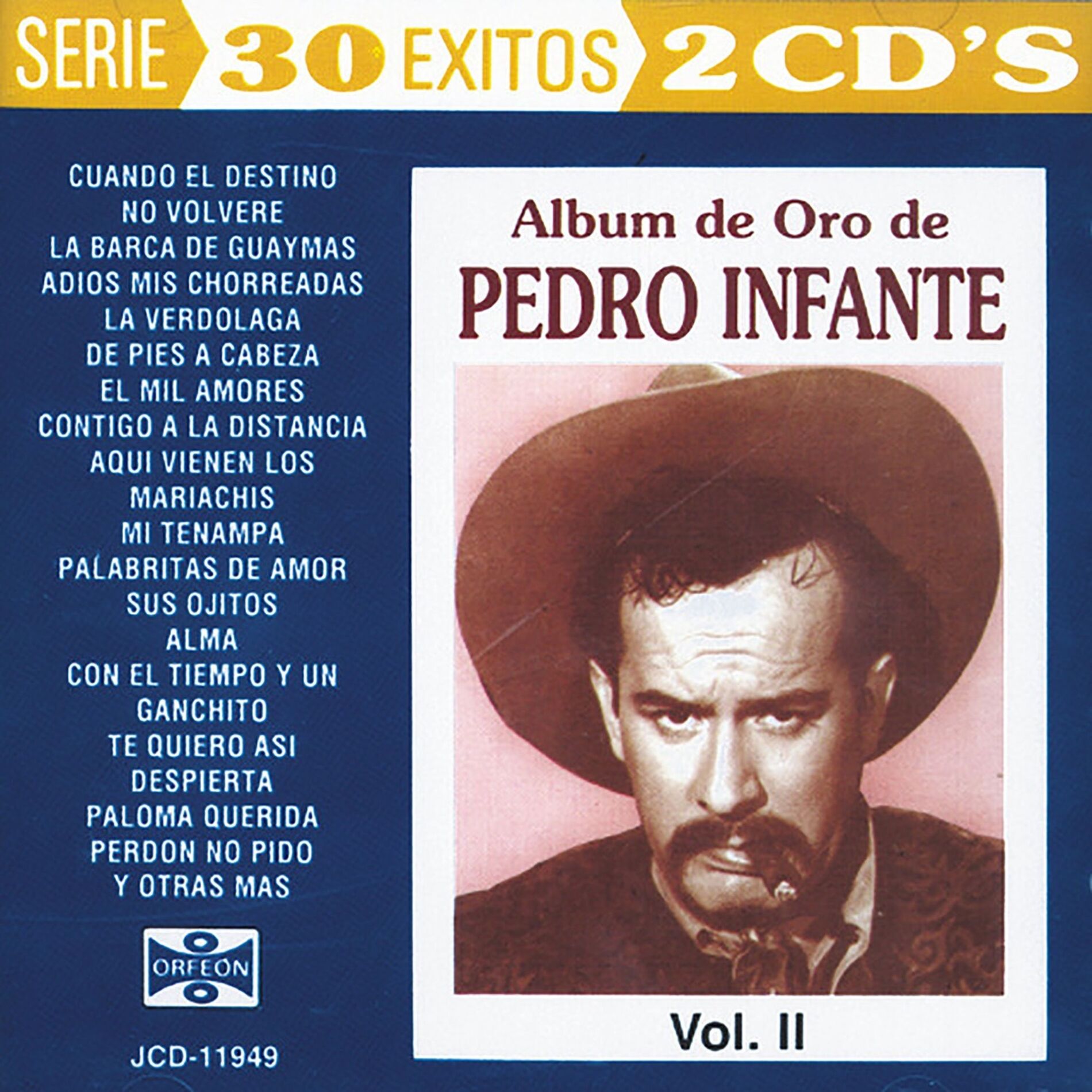 Album cover of Album de Oro de Pedro Infante, Vol. Ii
