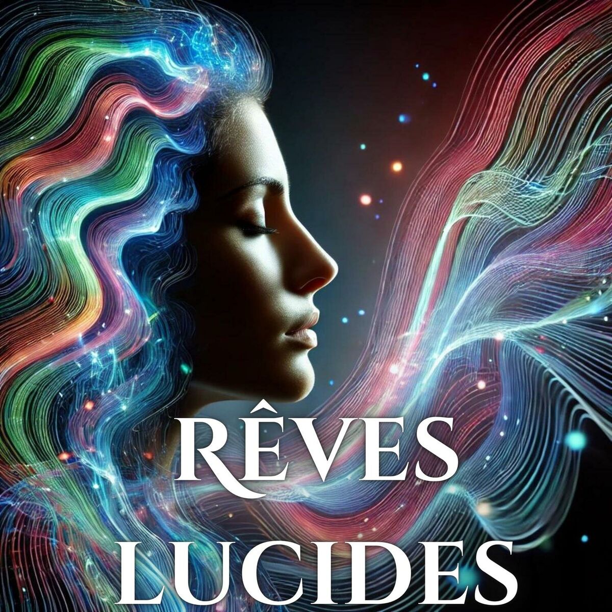 Album cover of Rêves lucides: Fréquence pour des rêves vivants, Ondes delta 3 Hz et ondes thêta 6 Hz, Battements binauraux pour le sommeil