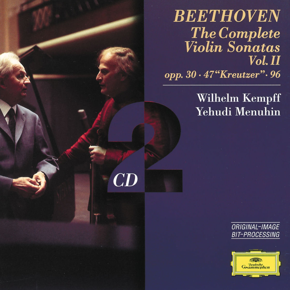 Album cover of Beethoven: The Complete Violin Sonatas Vol.II