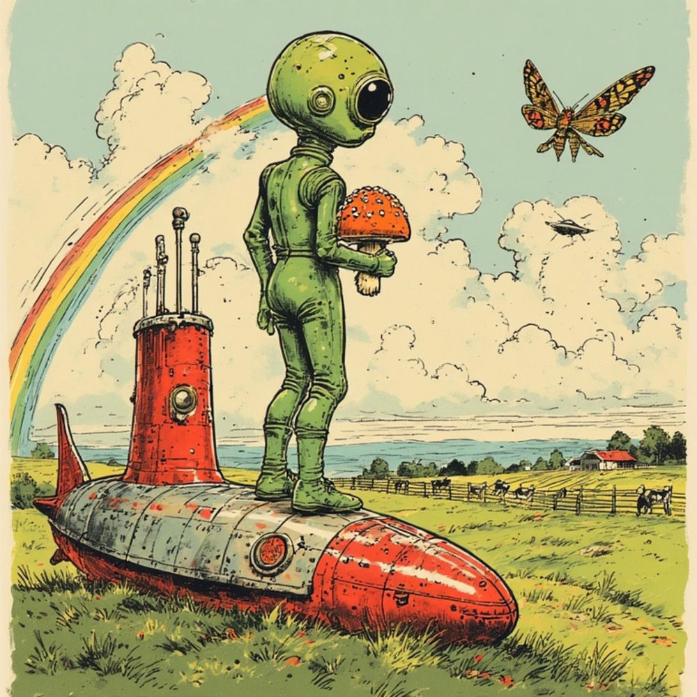Album artwork for The Beach by Curtis And The Gay Aliens