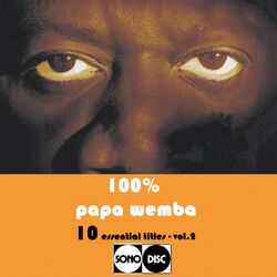 Cover of 100% Papa Wemba vol.2 (10 Essential Titles)