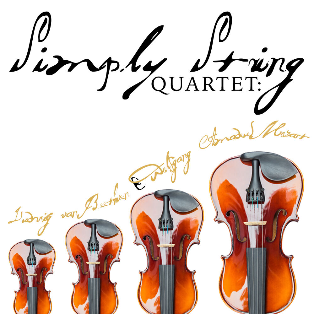 Picture of Simply String Quartet: Ludwig Van Beethoven & Wolfgang Amadeus Mozart